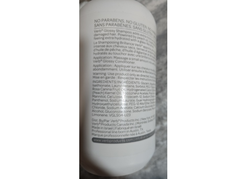 Verb Glossy Shampoo, 32 fl oz/ 946 mL