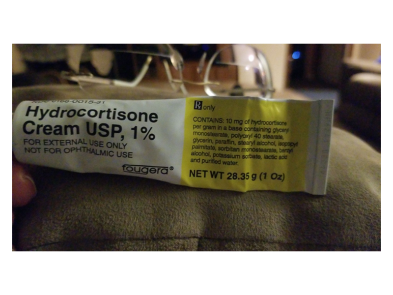Hydrocortisone Cream USP, 1%, 28.35 g, Fougera (RX)