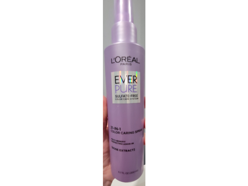 L'Oreal Paris EverPure 21-In-1 Color Caring Spray, Sulfate Free, 6.8 fl oz/200 mL