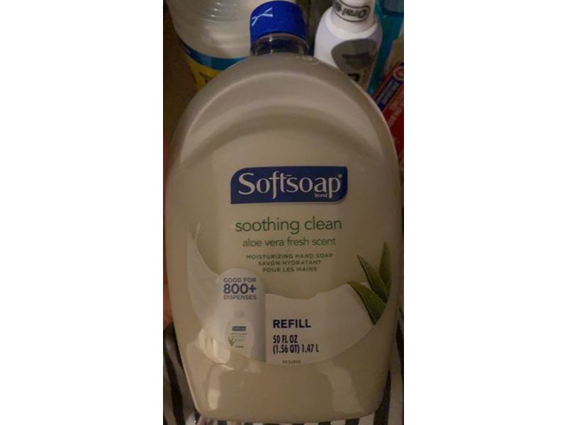 Softsoap Moisturizing Hand Soap, Soothing Clean, 50 fl oz/1.47 L