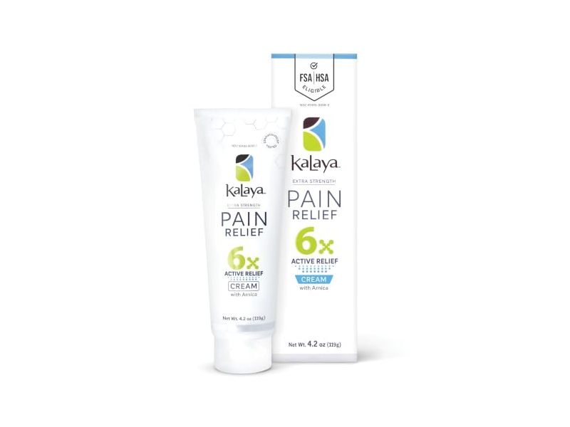 Kalaya Extra Strength Pain Relief Cream, Arnica, 4.2 oz/119 g