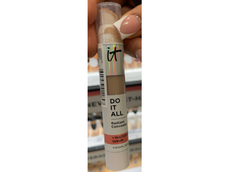 IT Cosmetics Do It All Radiant Concealer + Multivitamin Serum, Fair Cool, 0.23 fl oz/7 mL