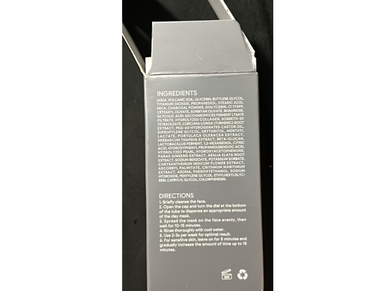 Skintific Alsaka Volcano Pore Clay Stick Mask, 1.41 oz/40 g