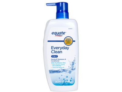 Equate Everyday Clean 2 In 1 Dandruff Shampoo & Conditioner, 28.2 fl oz/834 mL