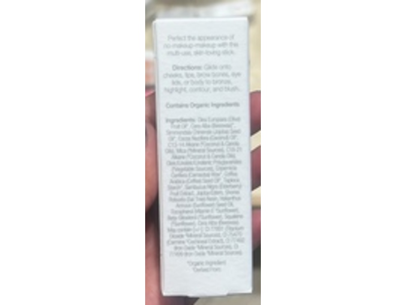 Ogee Hydraganics Sculpted Face Stick, Rose Quartz, 0.28 oz/8 g.