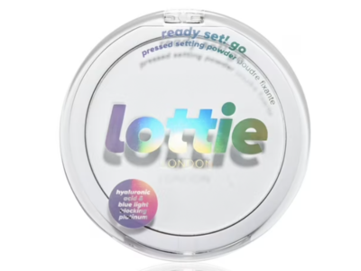 Lottie Ready Set Go Pressed Setting Powder, True Translucent, 0.25 oz/7 g