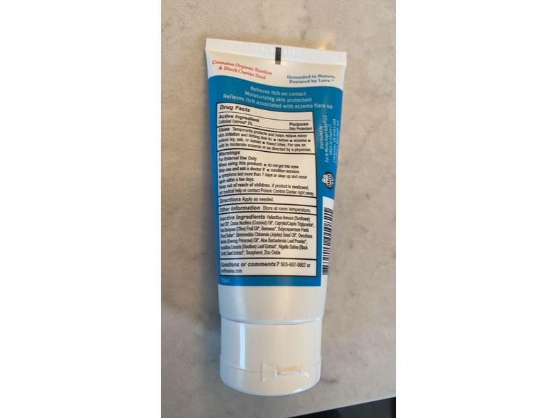 Earth Mama Eczema Cream, Therapeutic Itch Relief, 3 oz/85 g