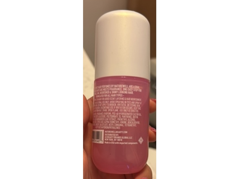 NaturreWell Sunrise 2-In-1 Vita Mist Hair Perfume, Bouncy Scented, 2.2 fl oz/65 mL