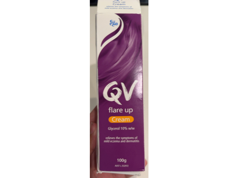 EGO QV Flare Up Cream, 3.5 oz/100 g