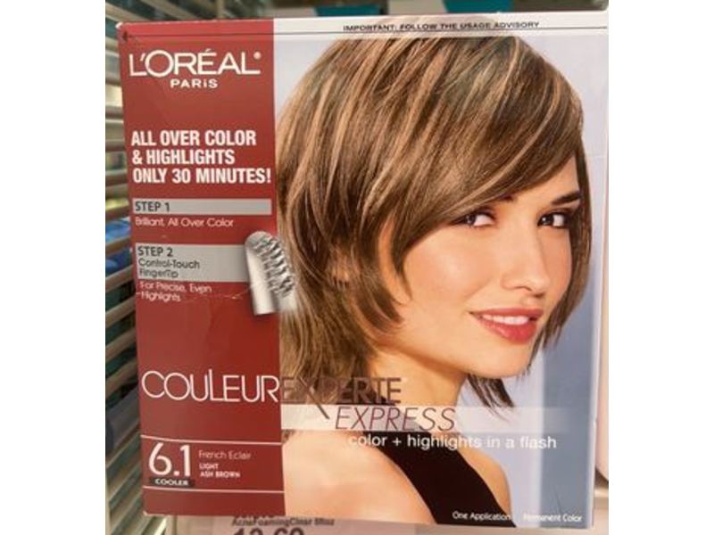 L'Oreal Paris Couleur Experte Express Color & Highlights Kit, French Eclair