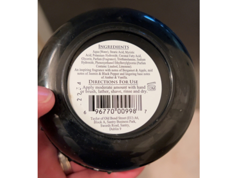 Taylor of Old Bond Street Royal forest Shaving Cream, 5.3 fl oz/150 g