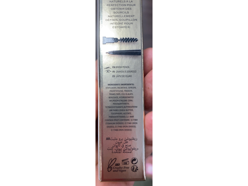 Revolution Pro Microblading Precision Eyebrow Pencil, Dark Brown, 0.001 oz/0.4 g