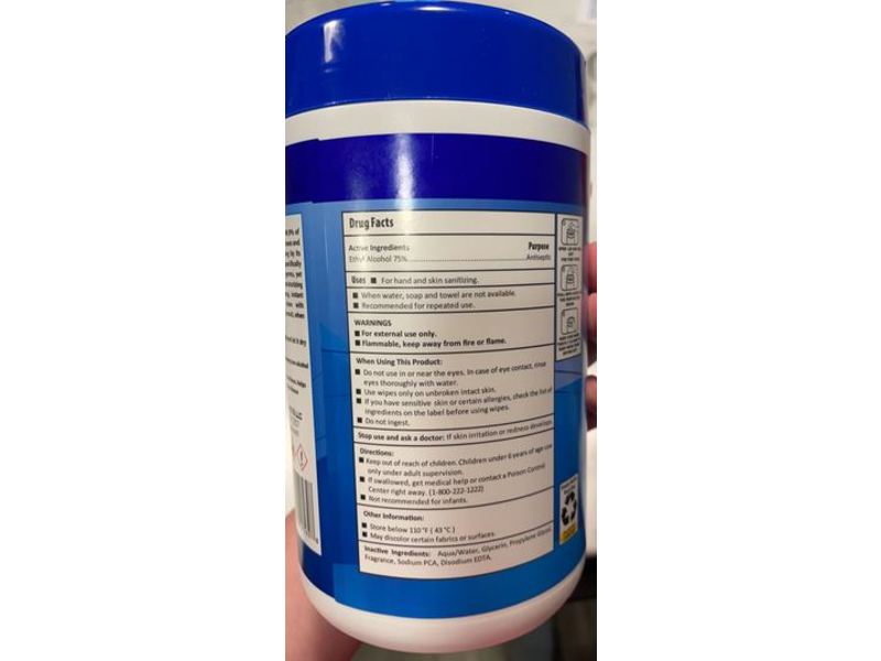 Colemerg Sanitizing Wipes, 80 Count, Pack Of 3