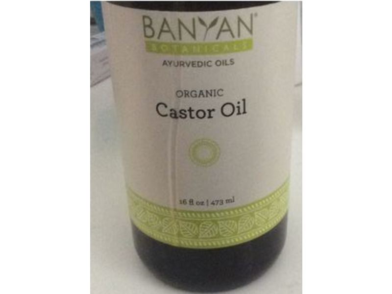Banyan Botanicals Ayurvedic Oil, Organic Castor Oil, 16 fl oz/473 mL