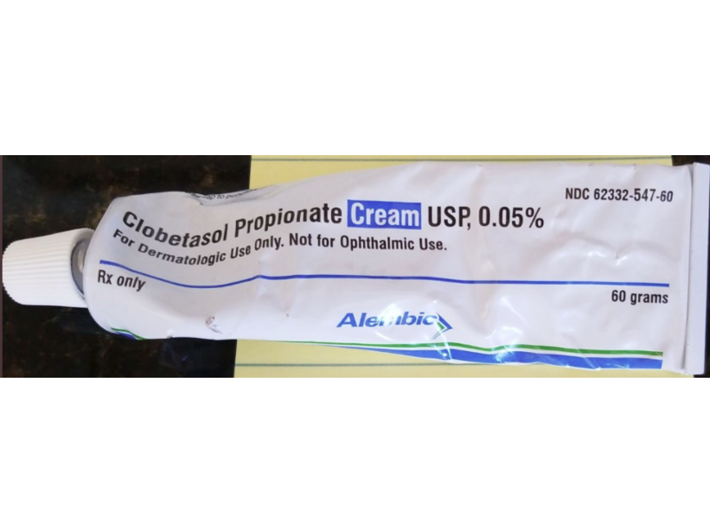 Clobetasol Propionate Cream USP 0.05%, 60 g, Alembic (RX)