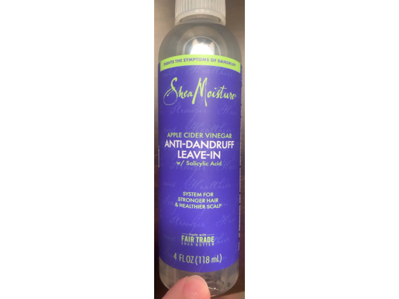 Shea Moisture Hair Care System Anti-Dandruff Leave-In, 4 fl oz/118 mL