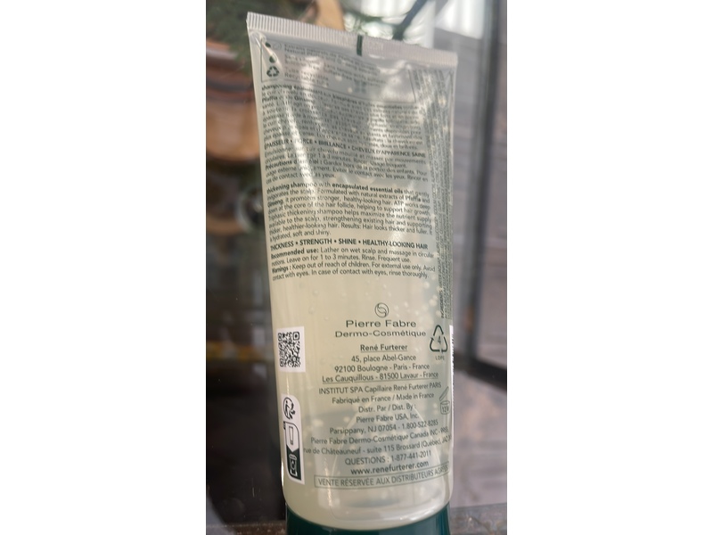Rene Furterer Triphasis Thickening Shampoo, 6.7 fl oz/200 mL