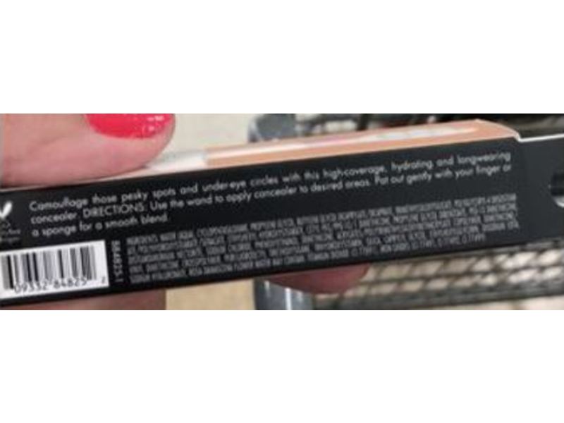 e.l.f. Cosmetics Hydrating Camo Concealer, Light Peach, 0.2 fl oz/6 mL