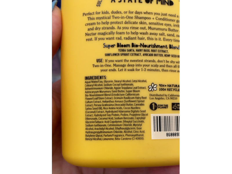 California Naturals Two-In-One Shampoo + Conditioner, 12 fl oz/350 mL