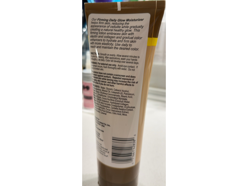 Face Values Firming Formula Daily Glow Moisturizer, Medium To Tan, 7.5 fl oz/221 mL