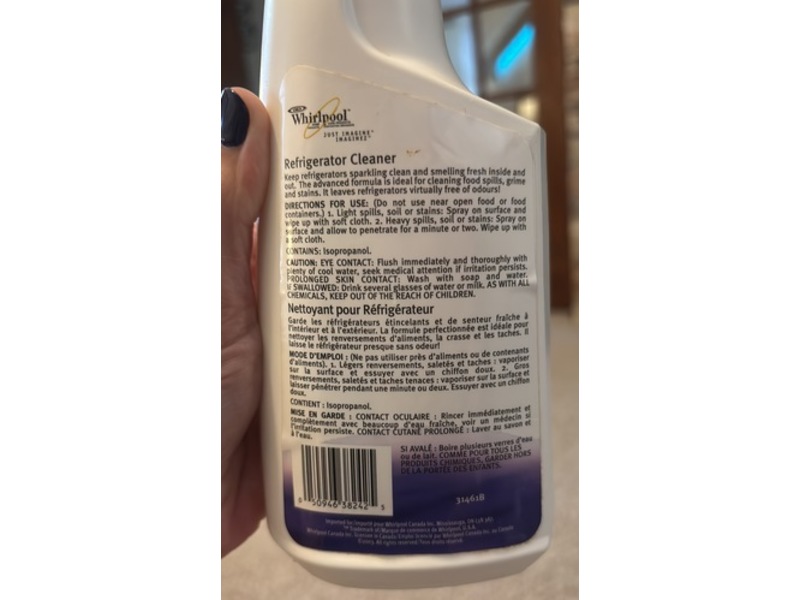 Whirlpool Refrigerator Cleaner, 473 mL