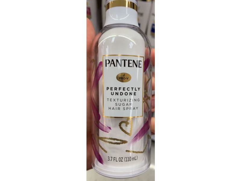 Pantene Perfectly Undone Texturizing Sugar Hair Spray, 3.7 fl oz/110 mL