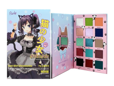 Rude Cat Girl Chronicles Pressed Pigments & Shadows Palette, 0.77 oz/22 g