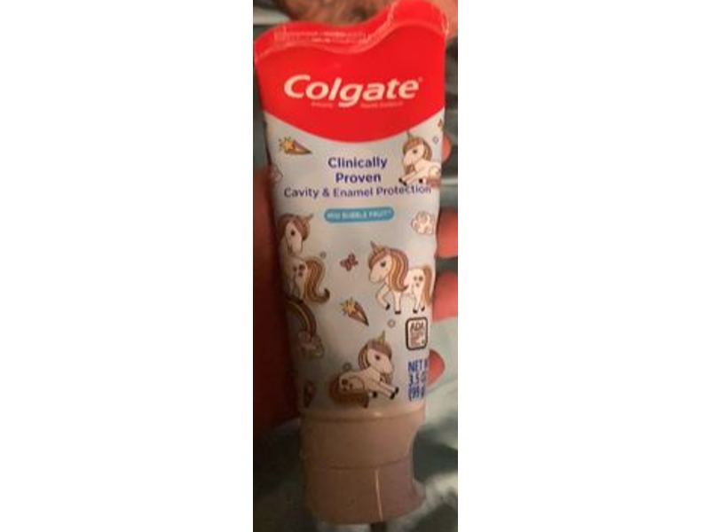 Colgate Kids Cavity & Enamel Protection Toothpaste, 3.5 oz/99 g, Pack Of 3