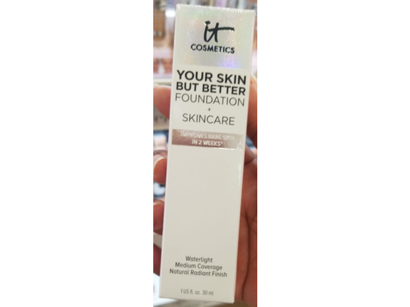 It Cosmetics Your Skin But Better Foundation + Skincare, Medium Neutral 31, 1 fl oz/30 mL