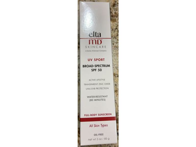 EltaMD UV Sport Broad Spectrum SPF 50, 3 fl oz/85 g
