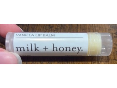 Milk + Honey Lip Balm, Vanilla, 0.15 oz/4.25 g