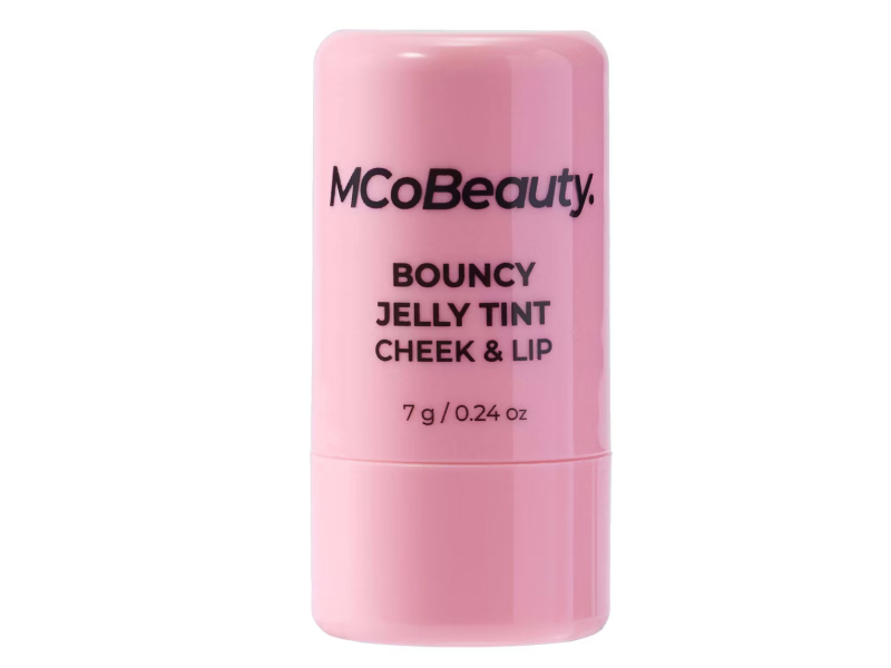 MCoBeauty Bouncy Jelly Tint Cheek & Lip, Coral Pop, 0.24 fl oz/7 g