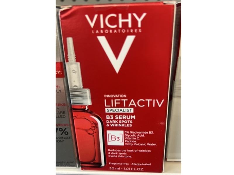 Vichy Laboratories Liftactiv Serum, B3, 1.01 fl oz/30 mL