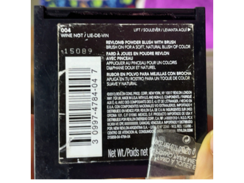 Revlon Powder Blush, 004 Wine Not, 0.17 oz/5 g