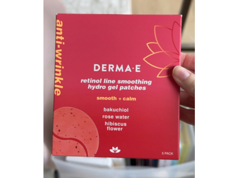 Derma Anti-Wrinkle Smoothing Hydro Gel Patches, 5 Pairs