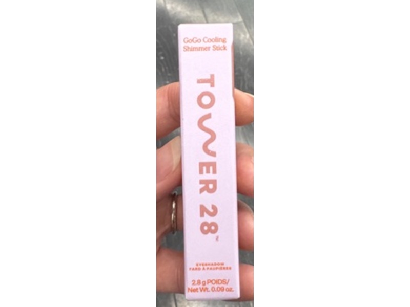 Tower 28 GoGo Cooling Shimmer Eyeshadow Stick, Avalon, 0.09 oz/2.8 g