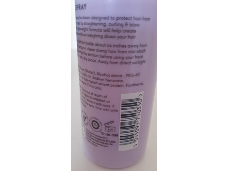 Boots Heat Protection Spray, 125 mL