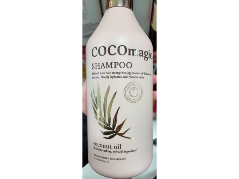 Coco Magic Shampoo, Coconut Oil, 32 fl oz/946 mL