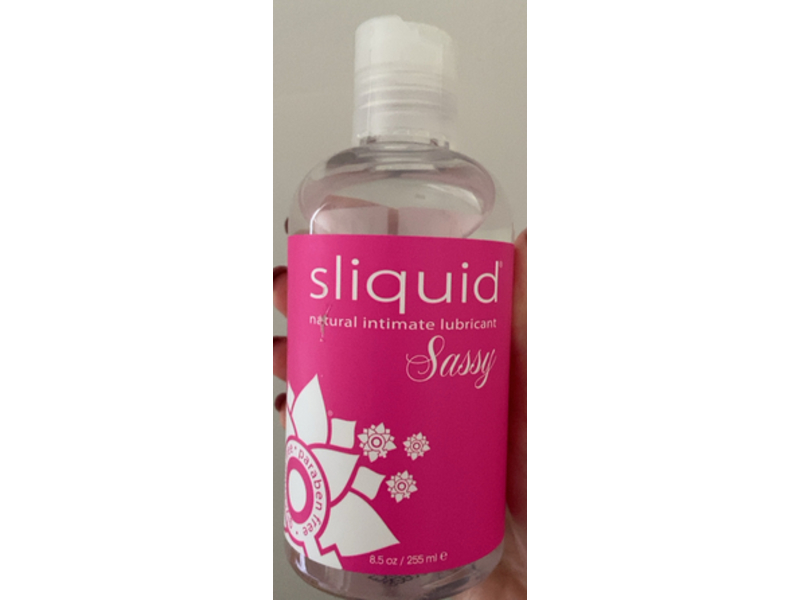 Sliquid Natural Intimate Lubricant, Sassy, 8.5 oz/255 mL