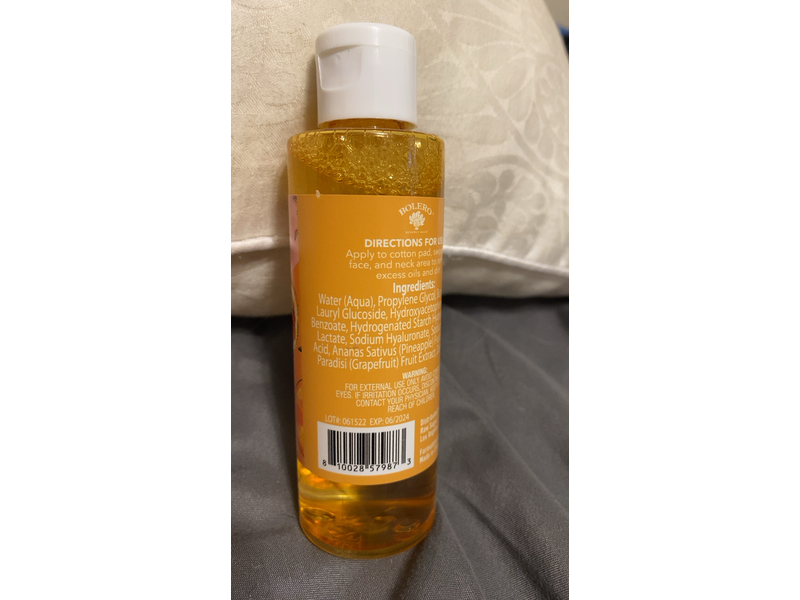 Bolero Beverly Hills Soothing Micellar Cleansing Water, Pink Pineapple + Grapefruit, 3 fl oz/88.7 mL