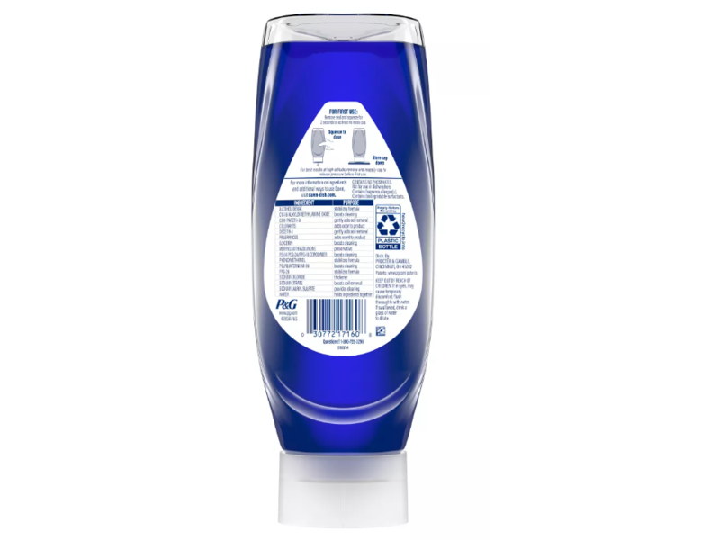 Dawn Platinum Plus PowerSuds Dishwashing Liquid , Fresh Rain, 17.4 fl oz/514 mL