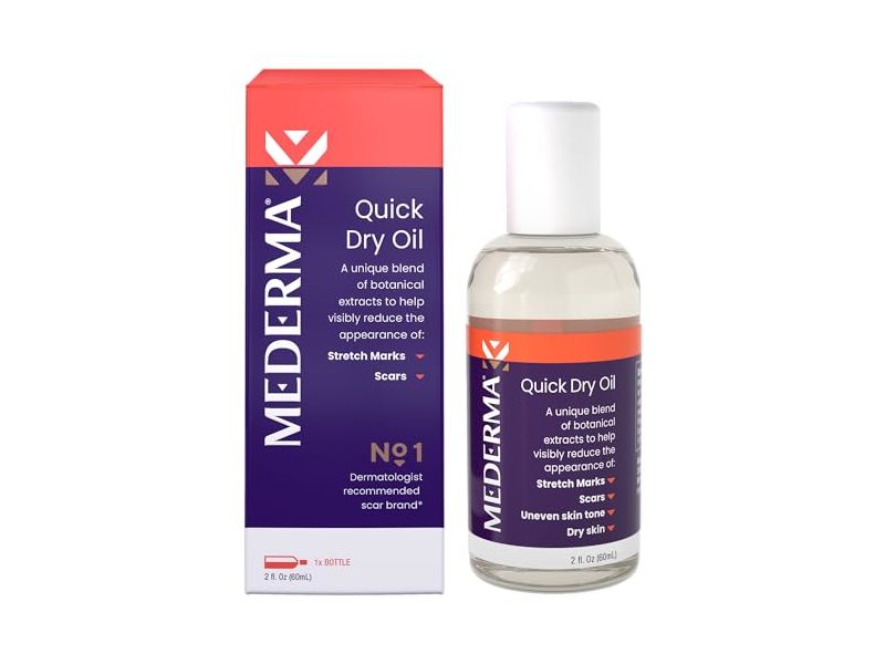 Mederma Quick Dry Oil, 2 oz/60 mL