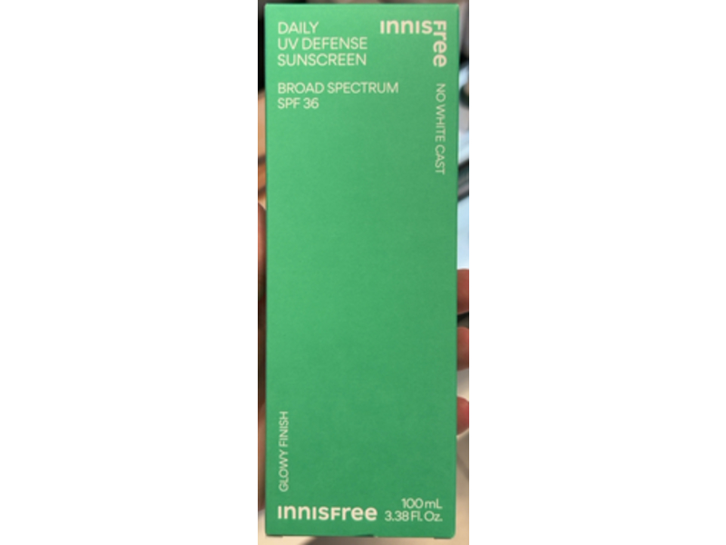 Innisfree Daily UV Defense Sunscreen, SPF 36, 2.38 fl oz/100 mL