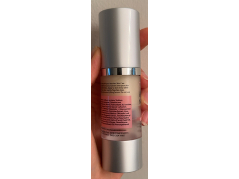 Peaches Skin Care Ageless Night Serum, 1 fl oz/30 mL