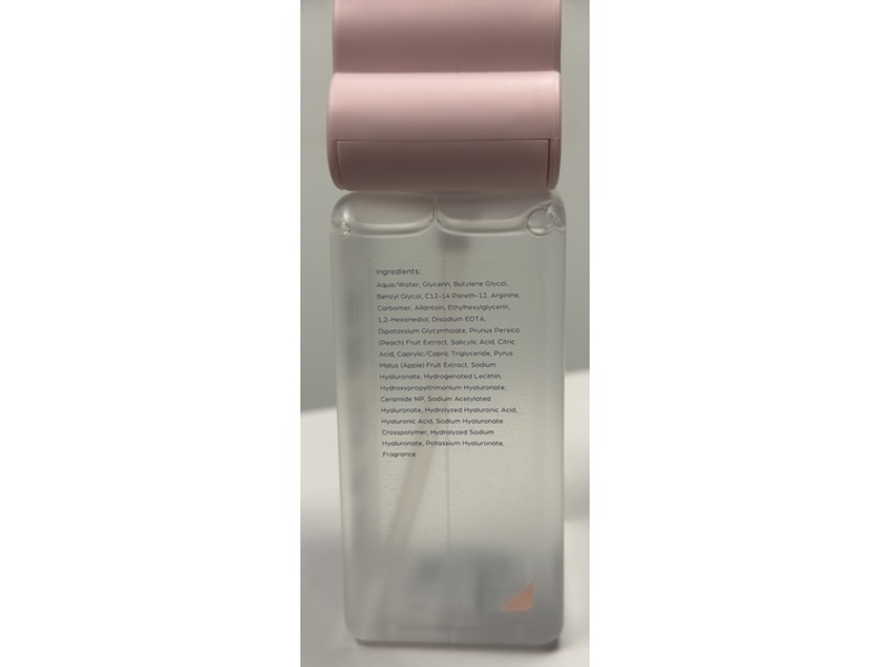Dearcloud Clear Nectar Toner, Peach + Ceramides, 5.24 fl oz/155 mL