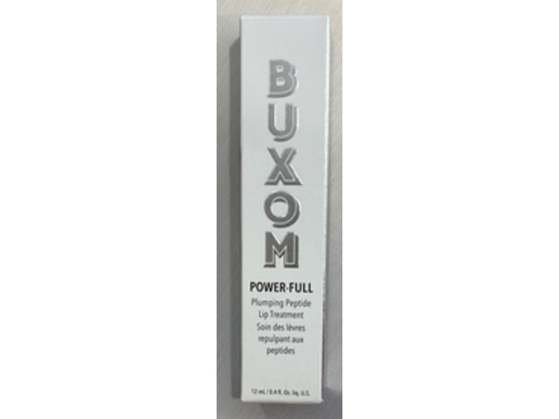 Buxom Power-Full Plumping Peptide Lip Treatment, Vanilla Glaze, 0.4 fl oz/12 mL