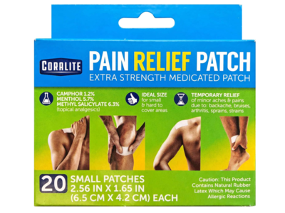 Coralite Pain Relief Patch, Pack Of 20, 24 Packs