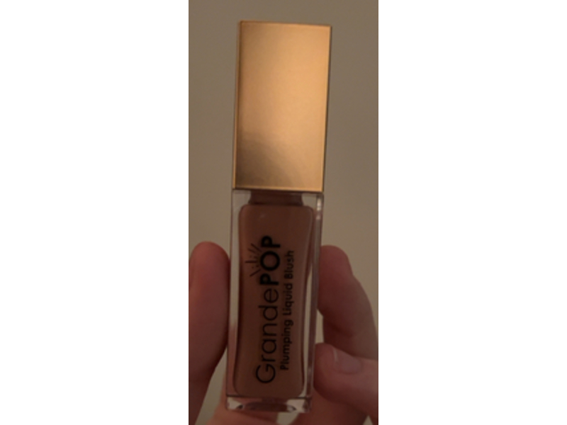 Grande Cosmetics Pop Plumping Liquid Blush, Mauvesicle, 0.34 fl oz/10 mL