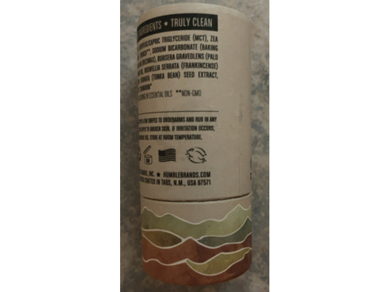 Humble Deodorant, Sweet & woodsy, 2.65 oz/75 g