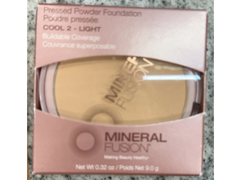Mineral Fusion Pressed Powder, Cool 2 Light, 0.32 OZ